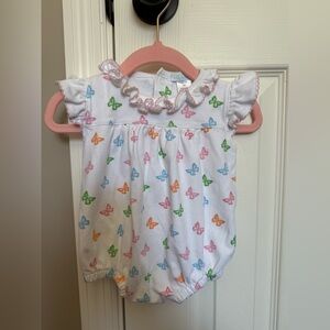 Colorful Butterfly Print Newborn Bubble